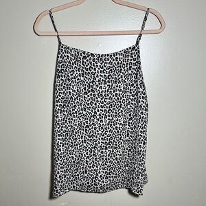 Loft Leopard Print Career‎ Top | Large